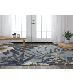 Rizzy Home Miramar MIR967 Gray Area Rug 8 ft. 9 in. X 11 ft. 9 in. Rectangle