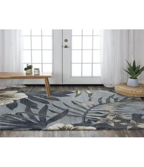 Rizzy Miramar Area Rug MIR967 8'9" x 11'9" Gray