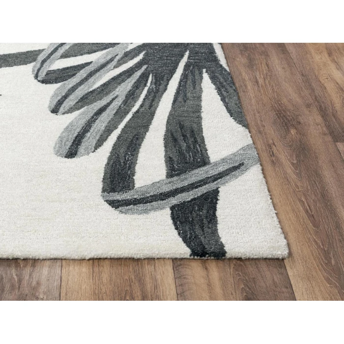 Rizzy Miramar Area Rug MIR968 7'9" x 9'9" Ivory