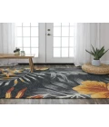 Rizzy Miramar Area Rug MIR969 7'9" x 9'9" Charcoal