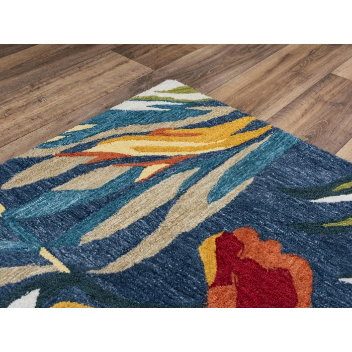 Rizzy Miramar Area Rug MIR971 8'9" x 11'9" Dk. Blue
