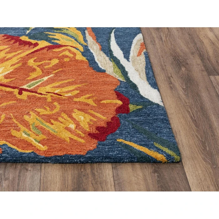 Rizzy Miramar Area Rug MIR971 8'9" x 11'9" Dk. Blue
