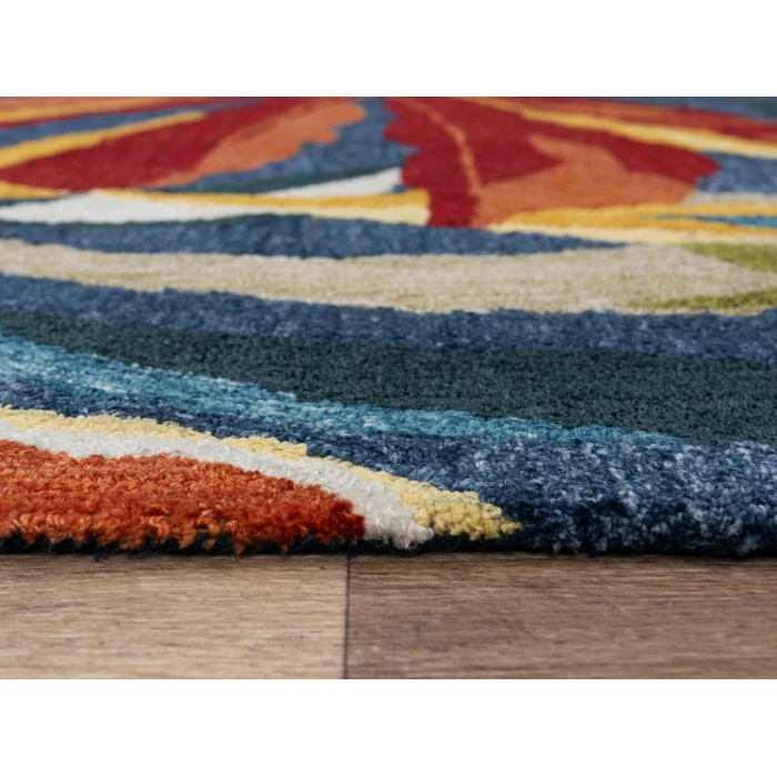 Rizzy Miramar Area Rug MIR971 8'9" x 11'9" Dk. Blue