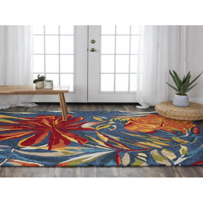 Rizzy Miramar Area Rug MIR971 8'9" x 11'9" Dk. Blue