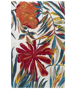 Rizzy Home Miramar MIR970 Ivory Area Rug 8 ft. 9 in. X 11 ft. 9 in. Rectangle