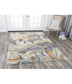 Rizzy Home Mod MO757A Beige / Gray Area Rug 10 ft. X 13 ft. Rectangle