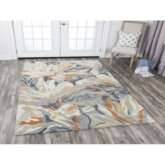 Rizzy Mod Area Rug MO757A 5' x 8' Blue