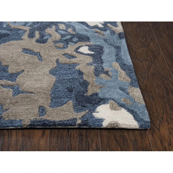 Rizzy Mod Area Rug MO867A 5' x 8' Blue