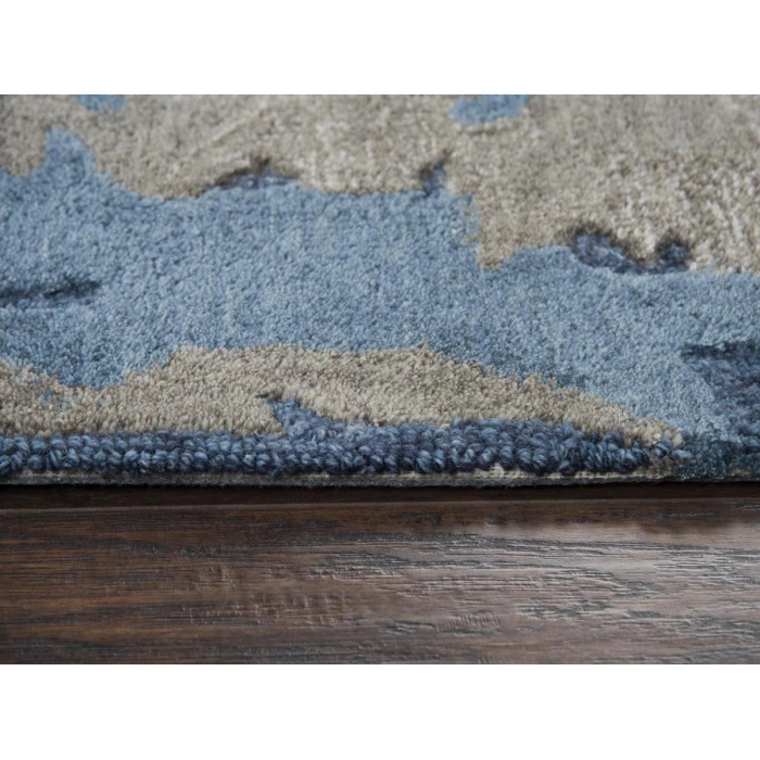 Rizzy Mod Area Rug MO867A 5' x 8' Blue