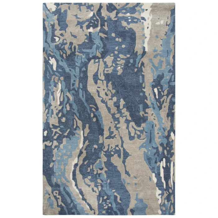 Rizzy Mod Area Rug MO867A 5' x 8' Blue