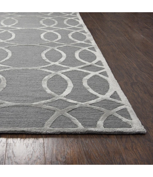 Rizzy Monroe Area Rug ME313A 3' x 5' Medium Gray