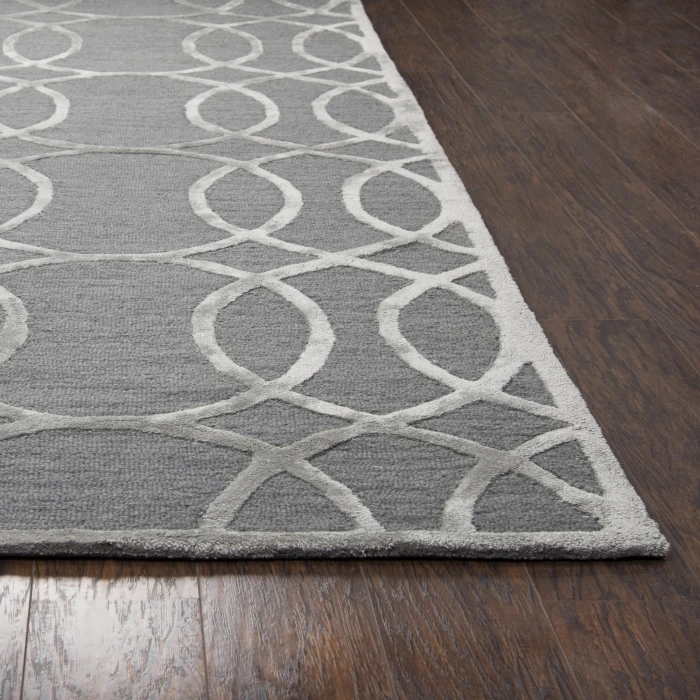 Rizzy Monroe Area Rug ME313A 3' x 5' Medium Gray