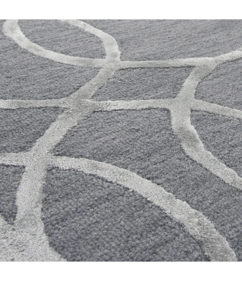 Rizzy Monroe Area Rug ME313A 3' x 5' Medium Gray