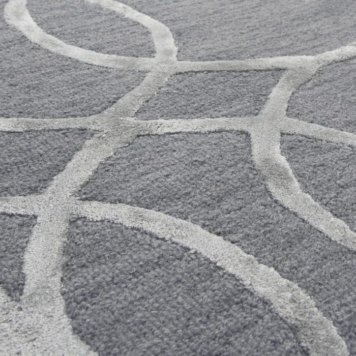 Rizzy Monroe Area Rug ME313A 3' x 5' Medium Gray