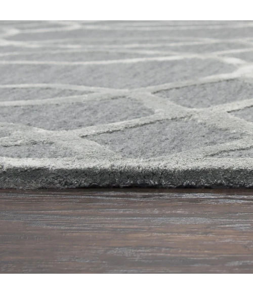 Rizzy Monroe Area Rug ME313A 3' x 5' Medium Gray