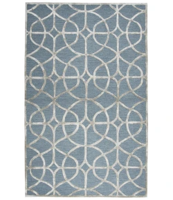 Rizzy Home Monroe ME319A Denim / Gray Area Rug 8 ft. X 10 ft. Rectangle