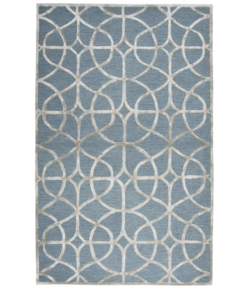 Rizzy Monroe Area Rug ME319A 8' x 10' Denim