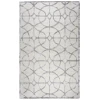 Rizzy Home Monroe ME320A Ivory / Silver Area Rug 8 ft. X 10 ft. Rectangle