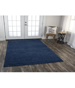 Rizzy Home Mason Park MPK104 Blue Area Rug 8 ft. 6 in. X 11 ft. 6 in. Rectangle