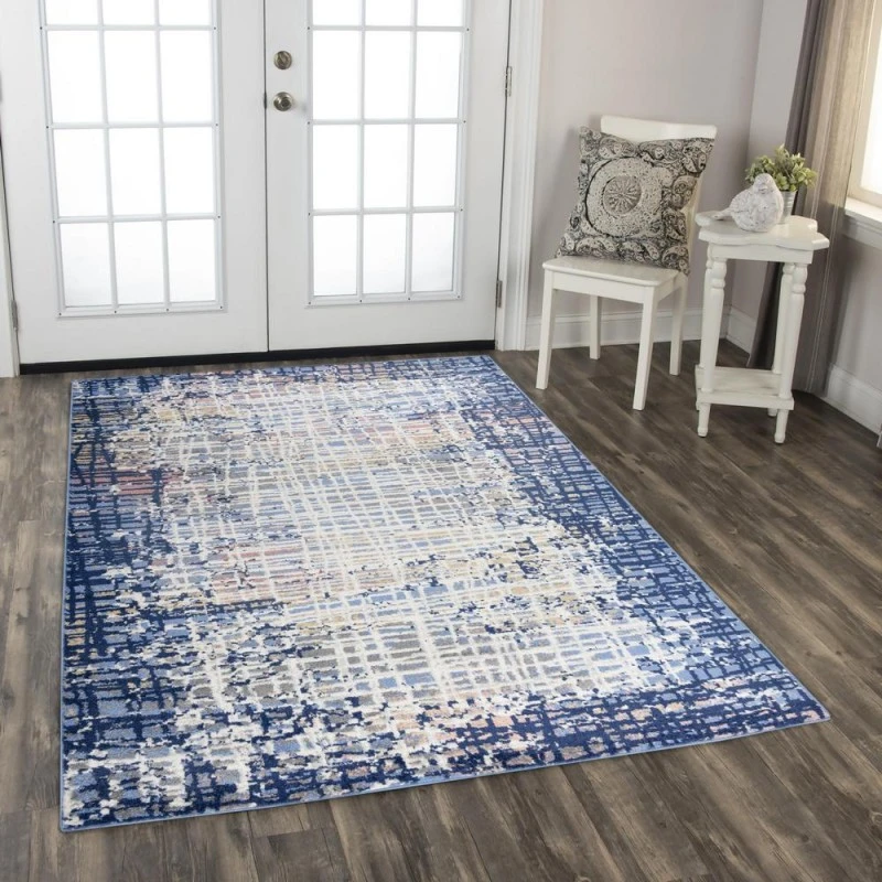 Rizzy Marquise MRQ841 Blue Area Rug