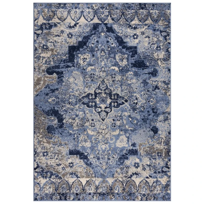 Rizzy Marquise MRQ846 Blue Area Rug