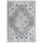 Rizzy Home Marquise MRQ847 Gray Area Rug 5 ft. 2 in. X 7 ft. 3 in. Rectangle
