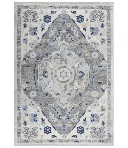 Rizzy Home Marquise MRQ847 Gray Area Rug 2 ft. 6 in. X 7 ft. 3 in. RUNNER