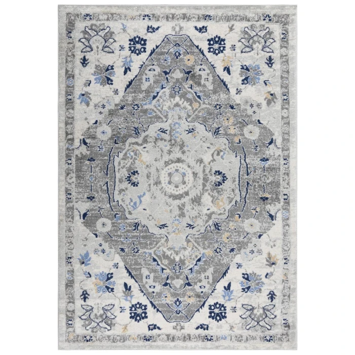Rizzy Marquise MRQ847 Gray Area Rug