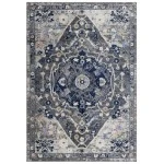 Rizzy Home Marquise MRQ849 Gray Area Rug 5 ft. 2 in. X 7 ft. 3 in. Rectangle