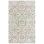 Rizzy Home Matrix MRX101 Neutral Area Rug 8 ft. 6 in. X 11 ft. 6 in. Rectangle