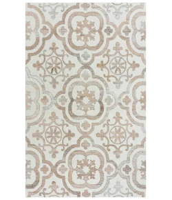 Rizzy Home Matrix MRX101 Neutral Area Rug 5 ft. X 7 ft. 6 in. Rectangle