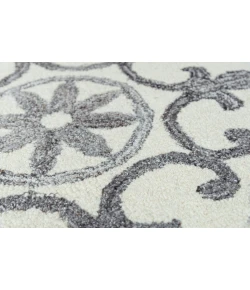 Rizzy Home Matrix MRX102 Gray Area Rug 8 ft. 6 in. X 11 ft. 6 in. Rectangle