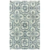 Rizzy Home Matrix MRX103 Blue Area Rug 5 ft. X 7 ft. 6 in. Rectangle