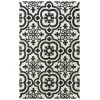 Rizzy Home Matrix MRX104 Black Area Rug 7 ft. 6 in. X 9 ft. 6 in. Rectangle
