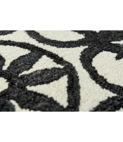 Rizzy Home Matrix MRX104 Black Area Rug 8 ft. 6 in. X 11 ft. 6 in. Rectangle