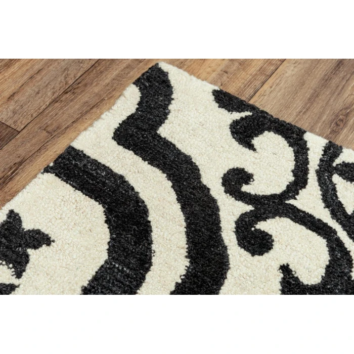 Rizzy Matrix MRX104 Black Area Rug
