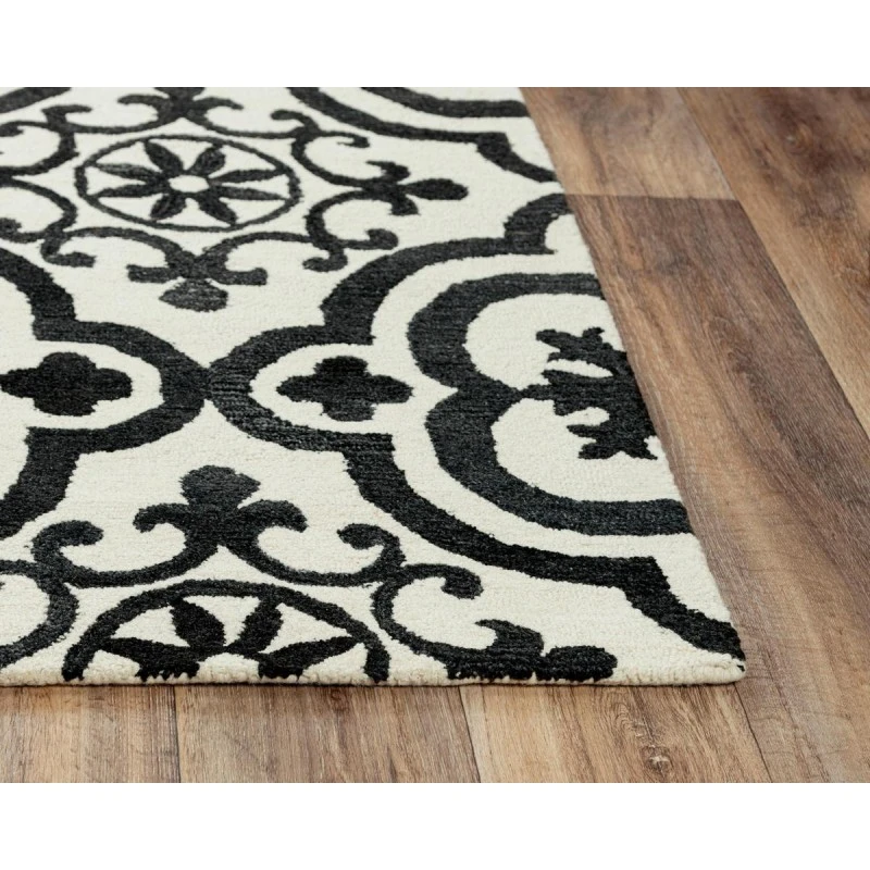 Rizzy Matrix MRX104 Black Area Rug