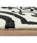 Rizzy Matrix MRX104 Black Area Rug