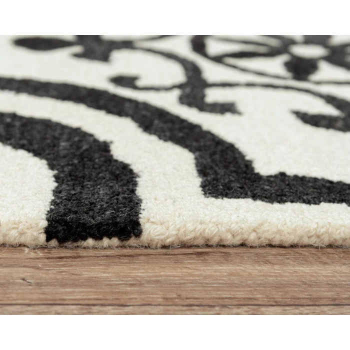 Rizzy Matrix MRX104 Black Area Rug