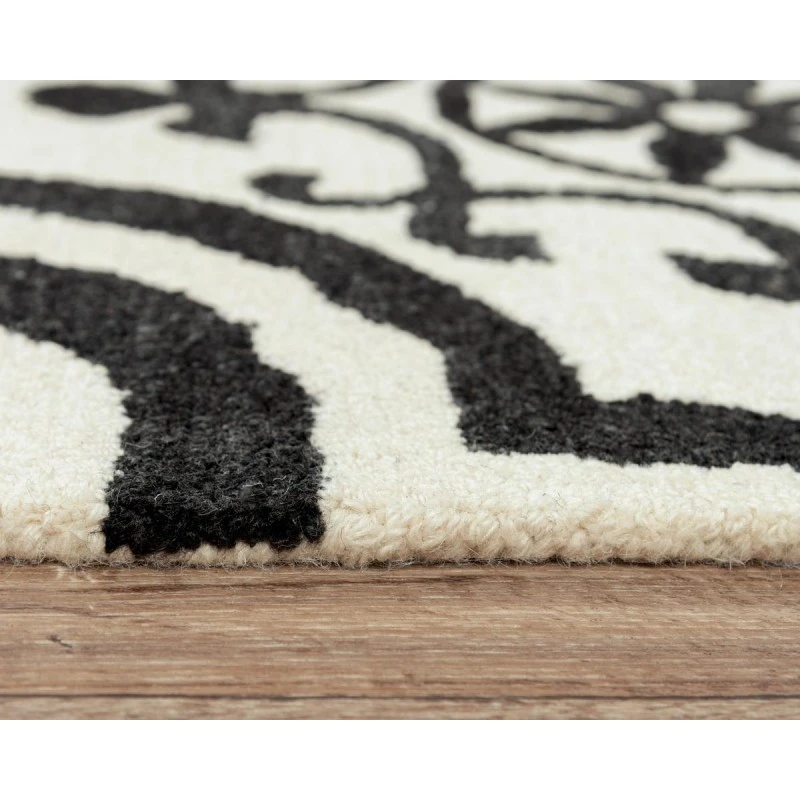Rizzy Matrix MRX104 Black Area Rug