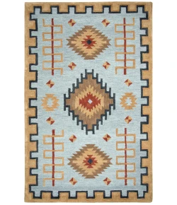 Rizzy Home Mesa MZ162B Light Blue Area Rug 10 ft. X 13 ft. Rectangle