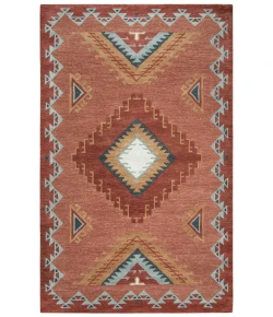 Rizzy Home Mesa MZ163B Rust Area Rug 10 ft. X 13 ft. Rectangle