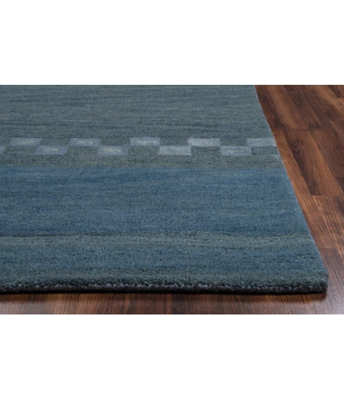 Rizzy Home Mojave Blue MV3161 2 ft. 6 in. X 8 ft. Rectangle Rug