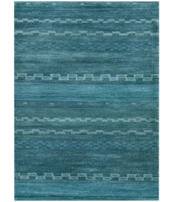 Rizzy Home Mojave Blue MV3161 2 ft. 6 in. X 8 ft. Rectangle Rug