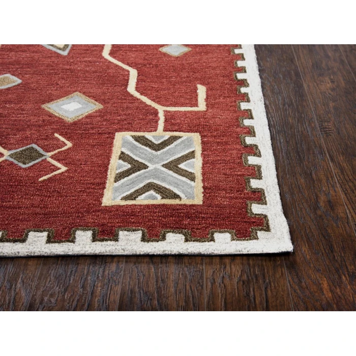 Rizzy Mesa Area Rug MZ160B 8' x 11' Red