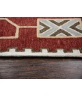 Rizzy Mesa Area Rug MZ160B 8' x 11' Red