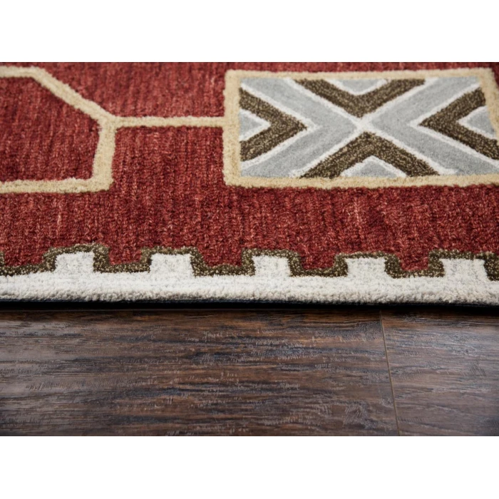 Rizzy Mesa Area Rug MZ160B 8' x 11' Red