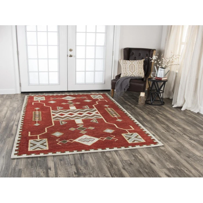 Rizzy Mesa Area Rug MZ160B 8' x 11' Red