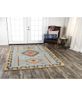 Rizzy Mesa Area Rug MZ162B 8' x 11' Lt. Blue