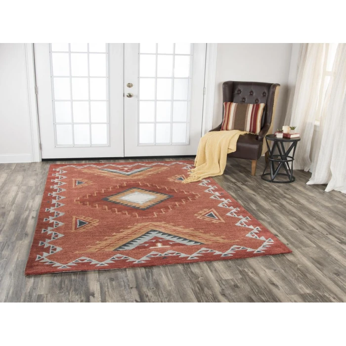 Rizzy Mesa Area Rug MZ163B 10' x 13' Rust